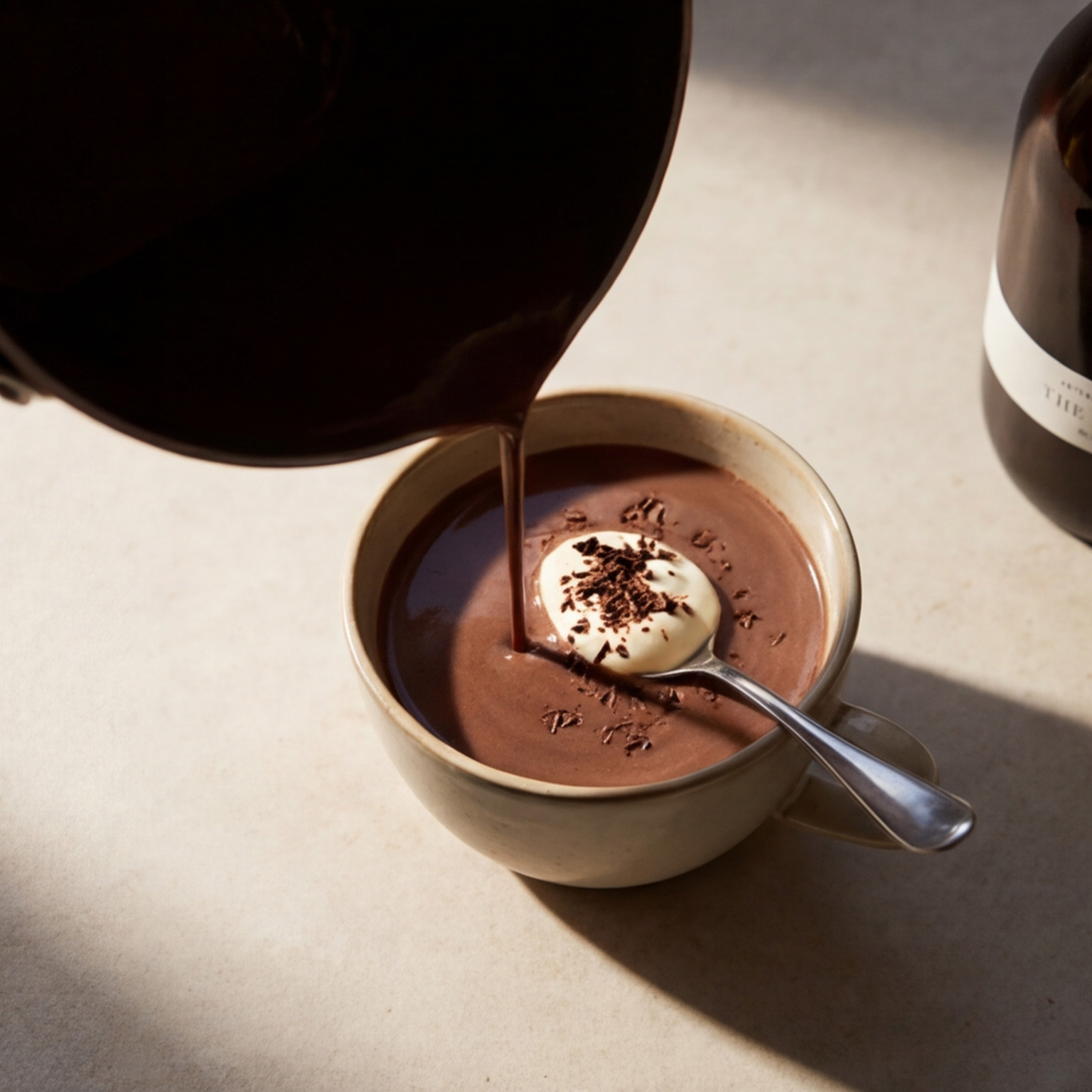 Step 6: Pouring into a cup